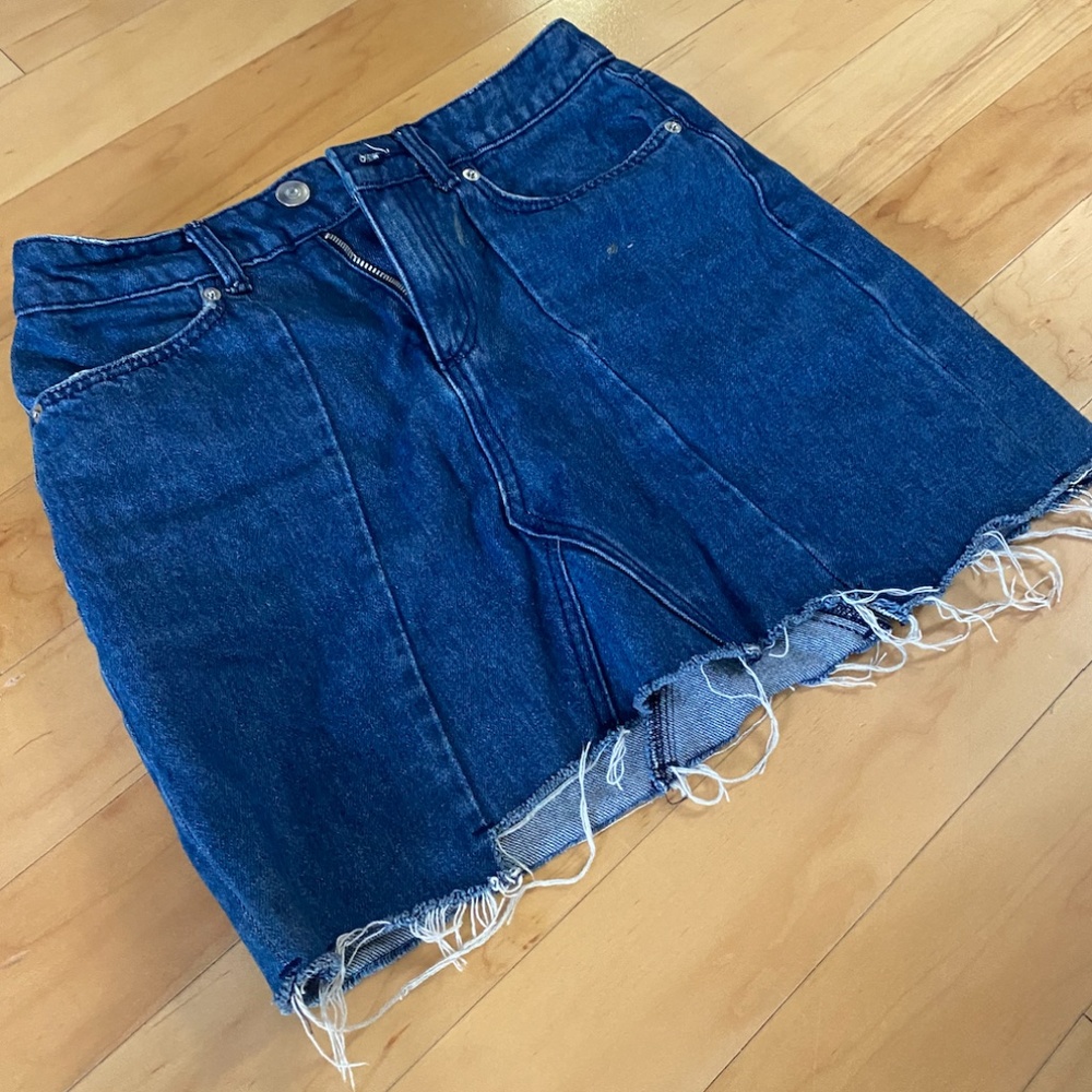 Short Jean Skirt